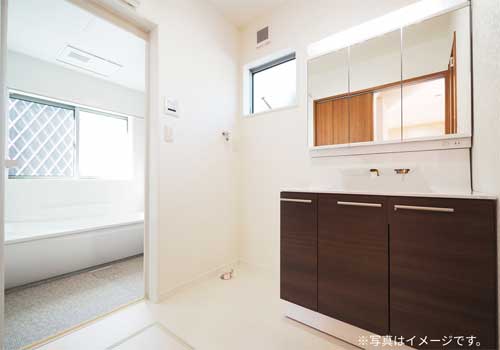 洗面台クロスの写真